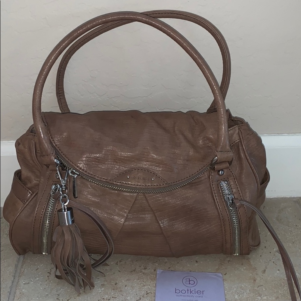 Brown Leather Botkier Satchel